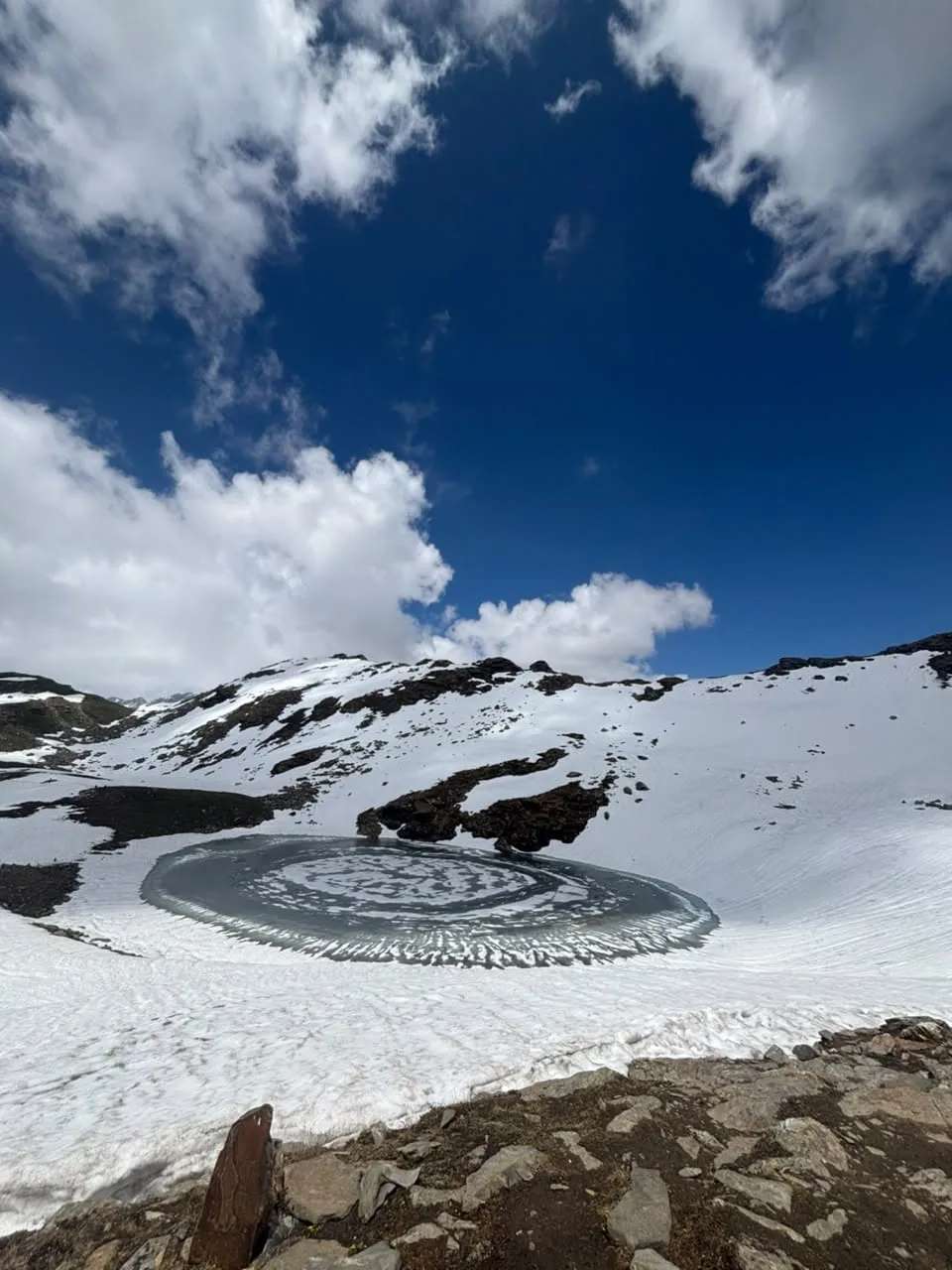 The Lake at 14,100 ft